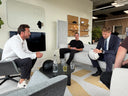 Minister Karremans Visits headfirst