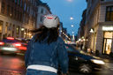 Why a bike helmet light is often safer than clip-ons for city commuting