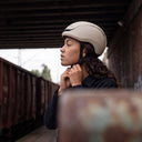 Echo Pro Beige - headfirst helmets