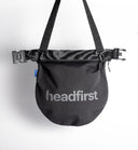 headfirst anti theft & water repellent bag with integrated lock