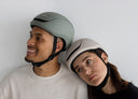 headfirst helmets Echo Pro matt green and beige